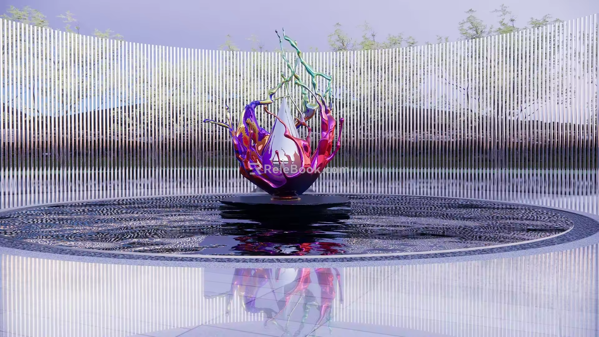 Abstract Sculpture 3d model