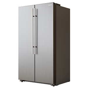 Double door refrigerator 3d model