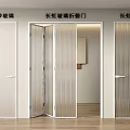 Modern Changhong Glass Folding Door for Interior Home Room Partition Design