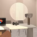 Modern Beauty and Hair Salon Interior With Reception Area Comfortable Sofas And Decorative Ceiling
