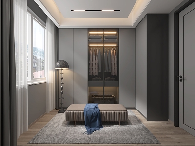 Modern Cloakroom model