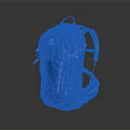 Lightweight Blue Deuter Backpack with Pink Accents for Outdoor Sports and Daily Activities