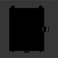 Practical Black File Cabinet With Drawers And Wheels For Office Furniture