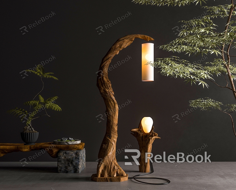 The floor lamp model