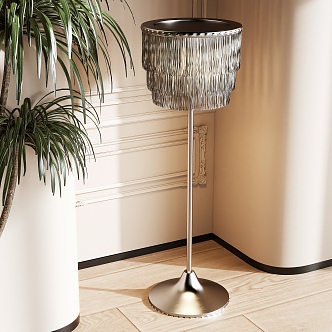 Floor Lamp Metal Lamp 3d model