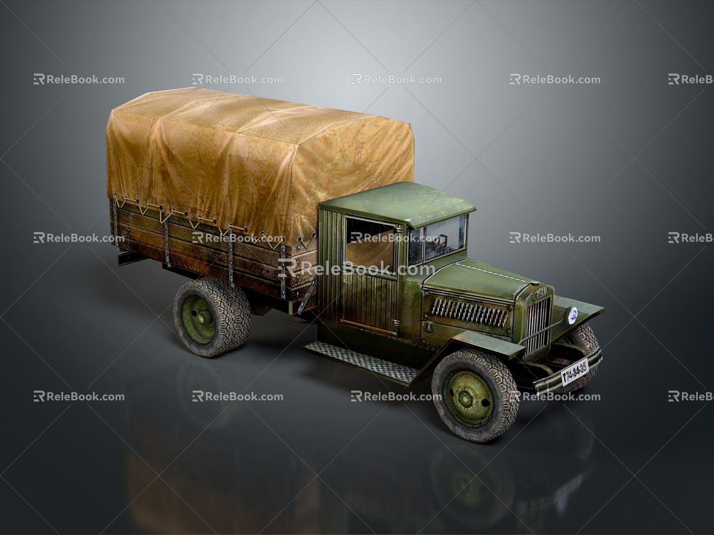 Modern Army Card Military Truck Military Transporter Military Transporter 3d model