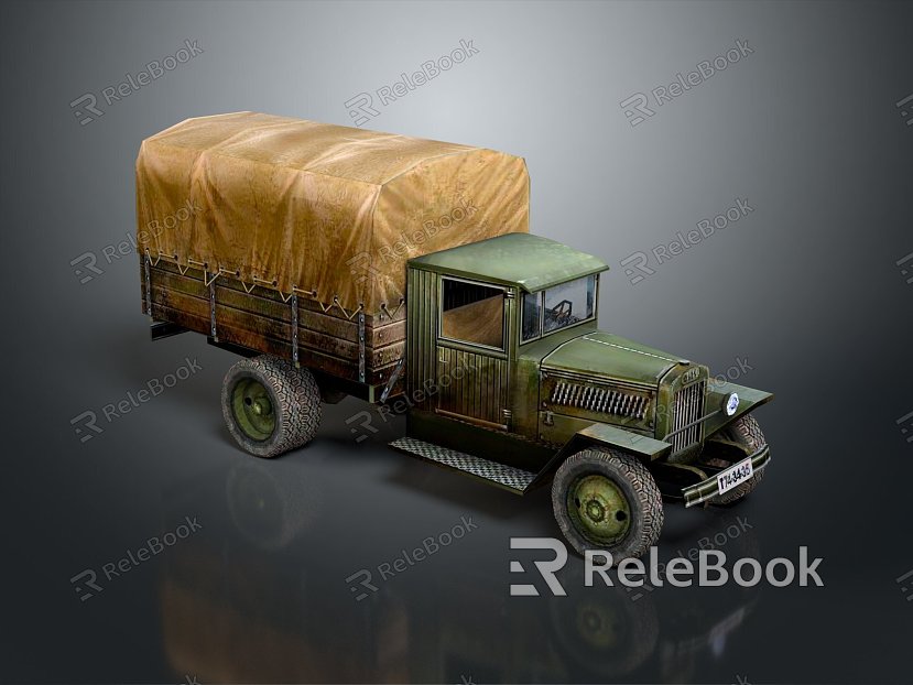 Modern Army Card Military Truck Military Transporter Military Transporter model