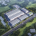 Logistics Park 3d model