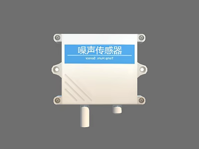 Industrial Equipment Noise Sensor Device for Accurate Industrial Sound Monitoring Applications 3d model