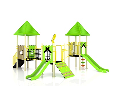 Slide Children's Slide Amusement Equipment Outdoor Slide Children's Combined Slide Outdoor Little Doctor Children's Amusement Equipment 3d model