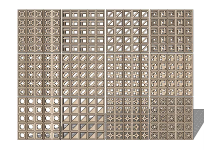 Modern Wall 3d model