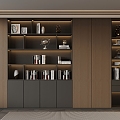 Italian Bookcase 3d model