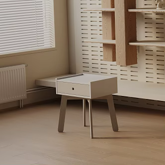 Modern bedside table 3d model