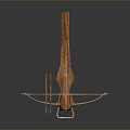 Crossbow Mechanical Crossbow Shift Bow and Arrow Shoot Far Equipment Weapons High-tech Crossbow 3d model