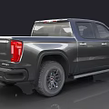 GMC AT4X Pickup Truck With Rugged Design And Off Road Tires