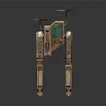 Robot Assistant Small Robot Butler 3d model