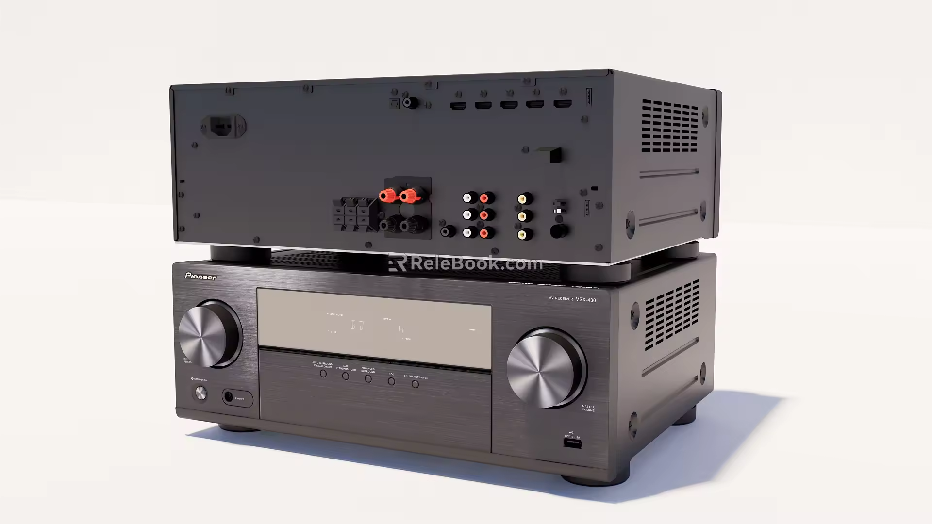 Modern DVD Player Recorder 3d model