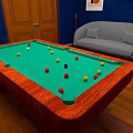 billiard table billiard case billiard club billiard rack billiard table 3d model