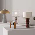 Modern table lamp 3d model