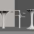 Modern Column Heterosexual Column Decorative Column 3d model