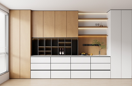 Modern Cabinet Sideboard 3d model