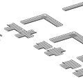 Various Shaped Plumbing Pipes With Structural Design And Layout Configurations