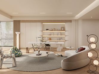 The Silent Living Room 3d model