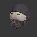 Sci-Fi Helmet Alien Helmet High Tech Helmet Game Helmet 3d model