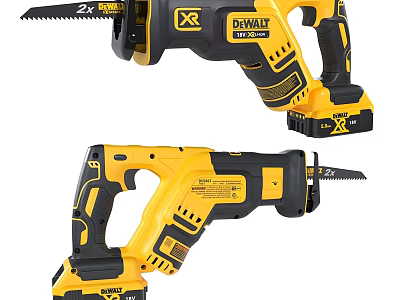 DEWALT Cordless Reciprocating Saws For Home Use 3d model