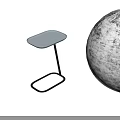 Modern Coffee Table With White Tabletop And Black Metal Frame For Living Room