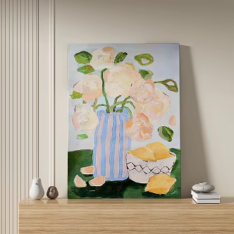 modern decorative painting 3d model