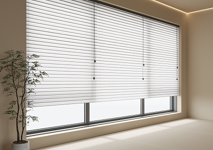 Modern venetian blinds 3d model