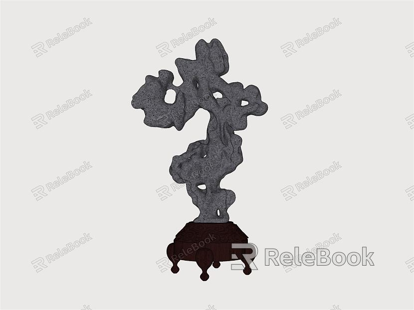 New Chinese Style Taihu Stone Taihu Stone Ornaments model