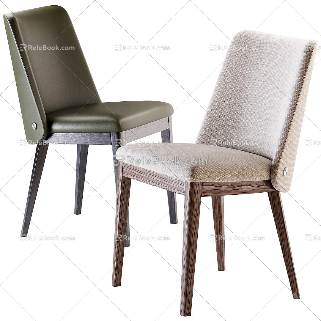 modern leisure chair 3d model