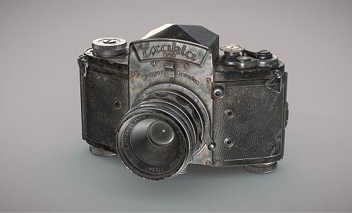 vintage camera vintage camera 3d model