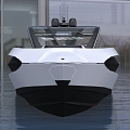 Lamborghini Yacht Boat Tecnomar 3d model