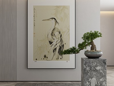 New Chinese Animal Painting Decorative Painting model