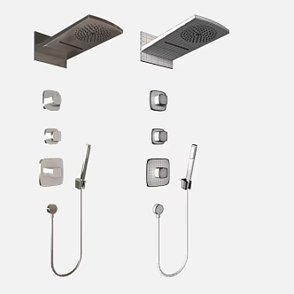 Shower 3d model