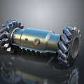 Industrial Hardware Tool With Metal Gear Blades And Heavy Duty Construction