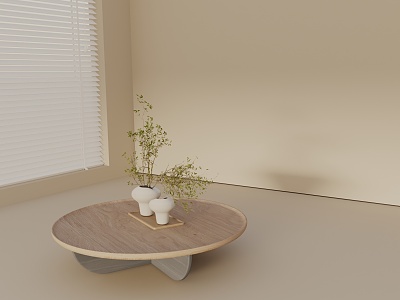 Modern coffee table model