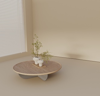 Modern coffee table 3d model