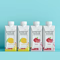 Paper Boat Assorted Beverages With Lemon Pomegranate And Jelly Flavors In Bottled White Packaging