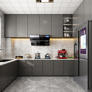 Modern Kitchen 3d model