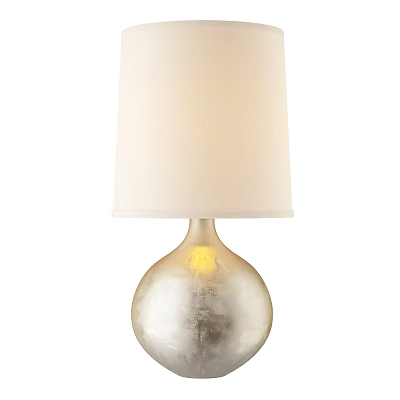 Modern Decorative Wall Sconce With White Lampshade Brushed Silver Base Illuminated Warm Light 3d model