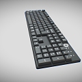 Keyboard Mechanical Keyboard Ergonomics Keyboard Computer Accessories Low Face Number Low Model Simple Model Game Sub-era Film and Television Level Super Realistic High Precision 3d model