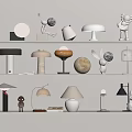 Modern Table Lamp Reading Lamp Mushroom Lamp Art Table Lamp 3d model