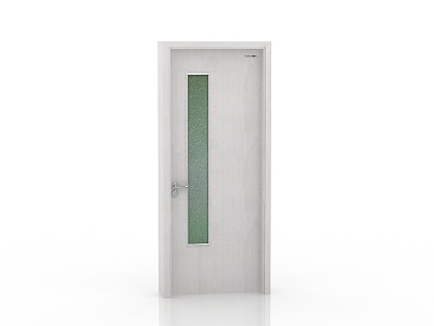 Bathroom door 3d model