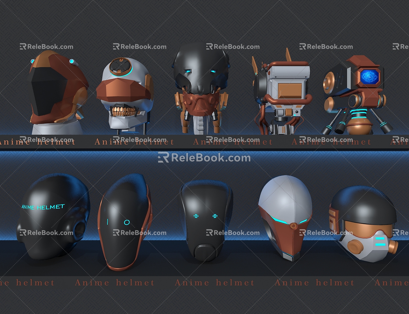 Helmet Secondary Helmet 3d model