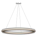 Modern Circular Pendant Light With Double Illuminated Rings For Contemporary Interior Lighting 3d model