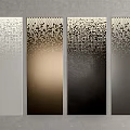 Modern Textured Wall Panels With Gradual Color Variations